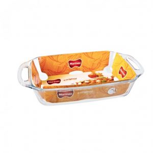 Asadera Rectangular mediana con Asas 2,7 Litros Marinex