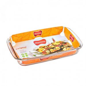 Asadera Rectangular Mediana 2,2 Litros Marinex
