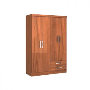Closet 4 puertas y 2 cajones. Teca