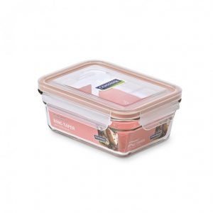 Contenedor Hermético Rectangular Vidrio GlassLock 970 ml