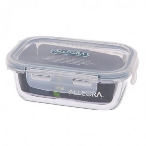 Contenedor Hermético Recntangular Vidrio 1500 ml
